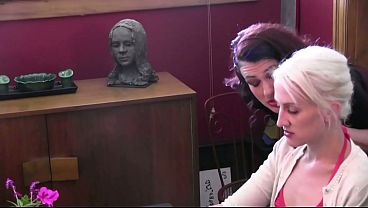 she barely dared hope she'd end this scene on her back, legs spread wide, with both Sasha...