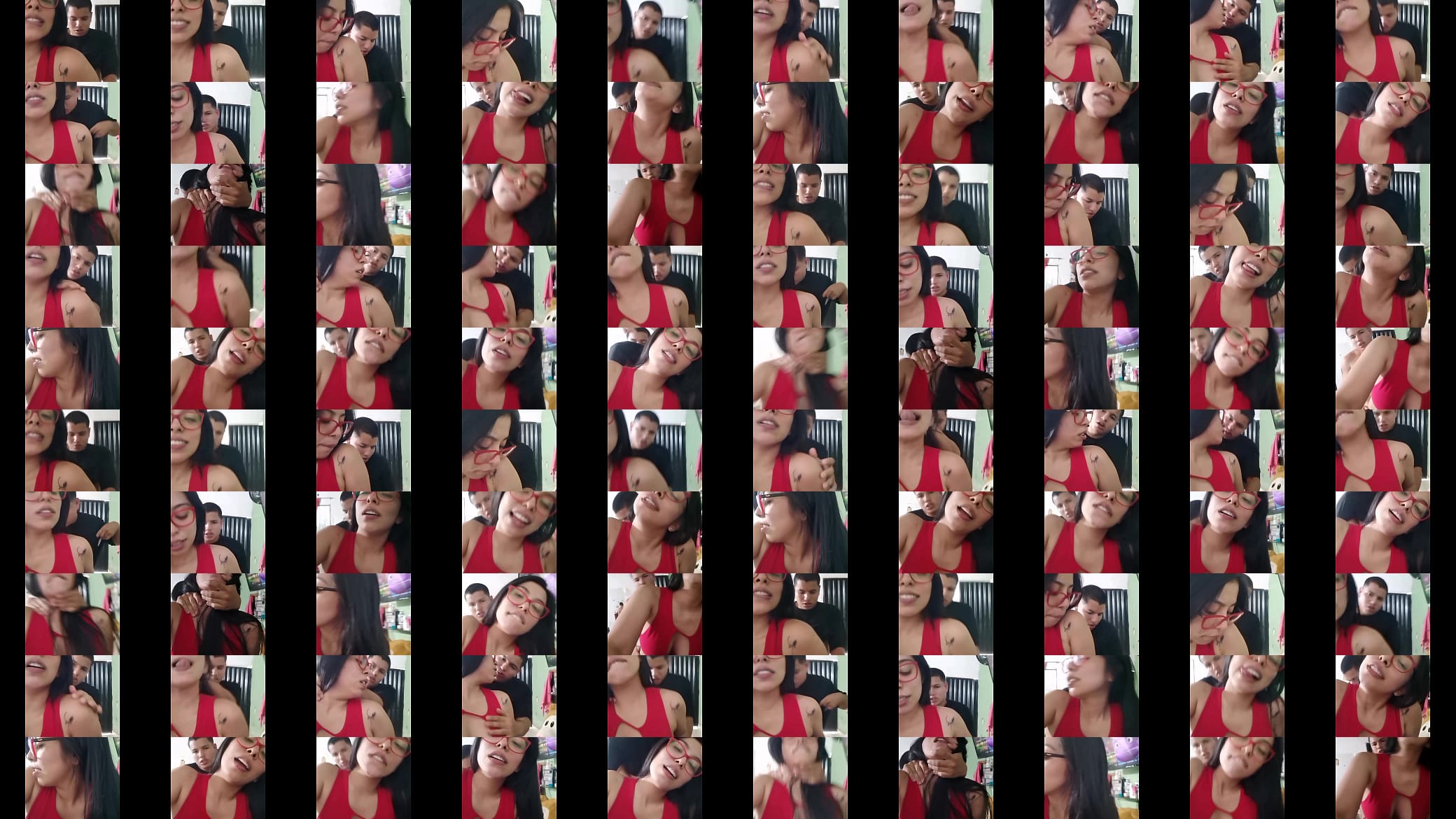 Fucking my babysitter while she is on a live broadcast 预览图