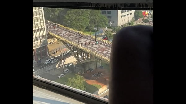 Cheguei!!! Local na República pra fazer putaria e gravar com a galera