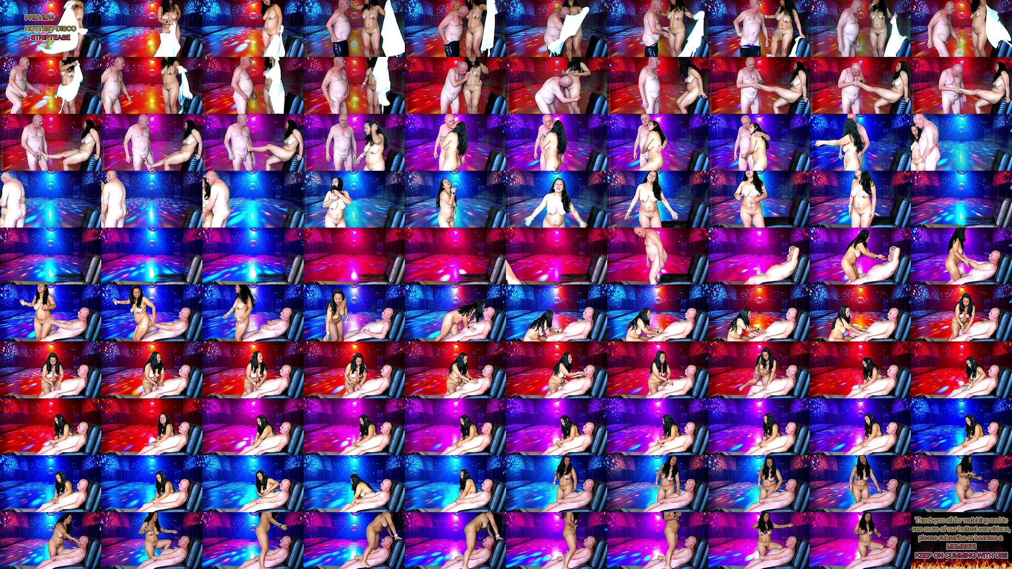 PREVIEW OF HOTTEST DISCO STRIPTEASE WITH AGARABAS AND OLPR 预览图