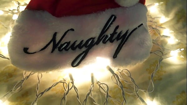 Horny Sexy Naughty Latina rubs her tight pussy and makes herself cum for Christmas