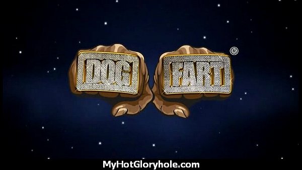 Ebony teen cleaning all the cocks at gloryhole 3