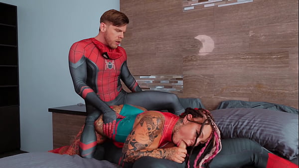 Huge Booty Spider-Girl Gets Hard Rough DP after Comic Convention - Mandi Cat, Alfie, Steve Rickz