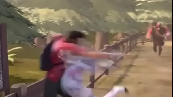 friend shoots a 60 point shot to a freinds video