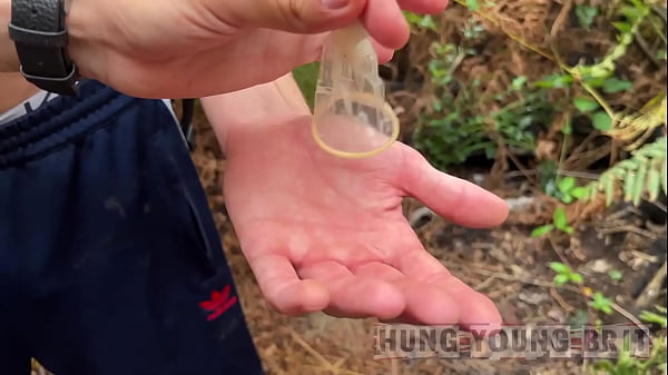 Download Video - Anonymous Sperm center by complete strangers Picking up used condoms to drain N play with cum inside
