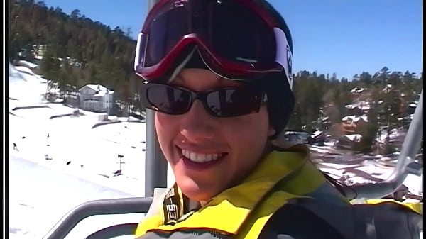 Taylor Rain Gets DP'd In A Cabin While On A Snowboarding Vacation