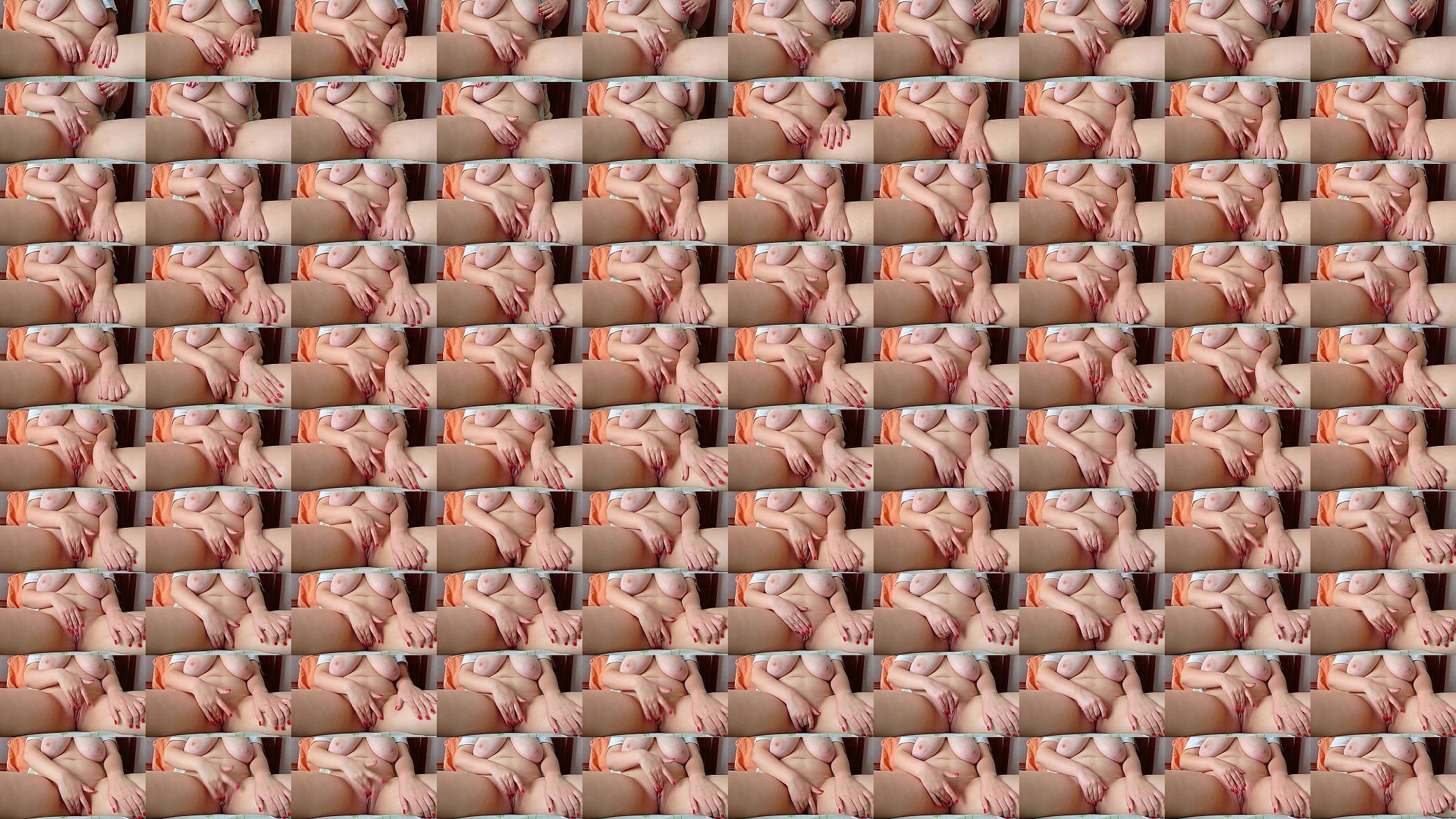 Masturbating my wet pussy and cumming while my neighbor looks at me - DepravedMinx 预览图