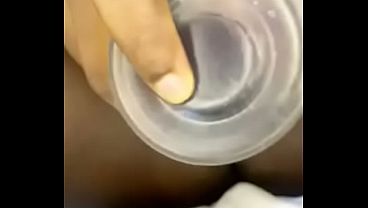Fucked myself so hard with my rose vibrator and big dildo this morning I had so much cum and squirt made my bed messy
