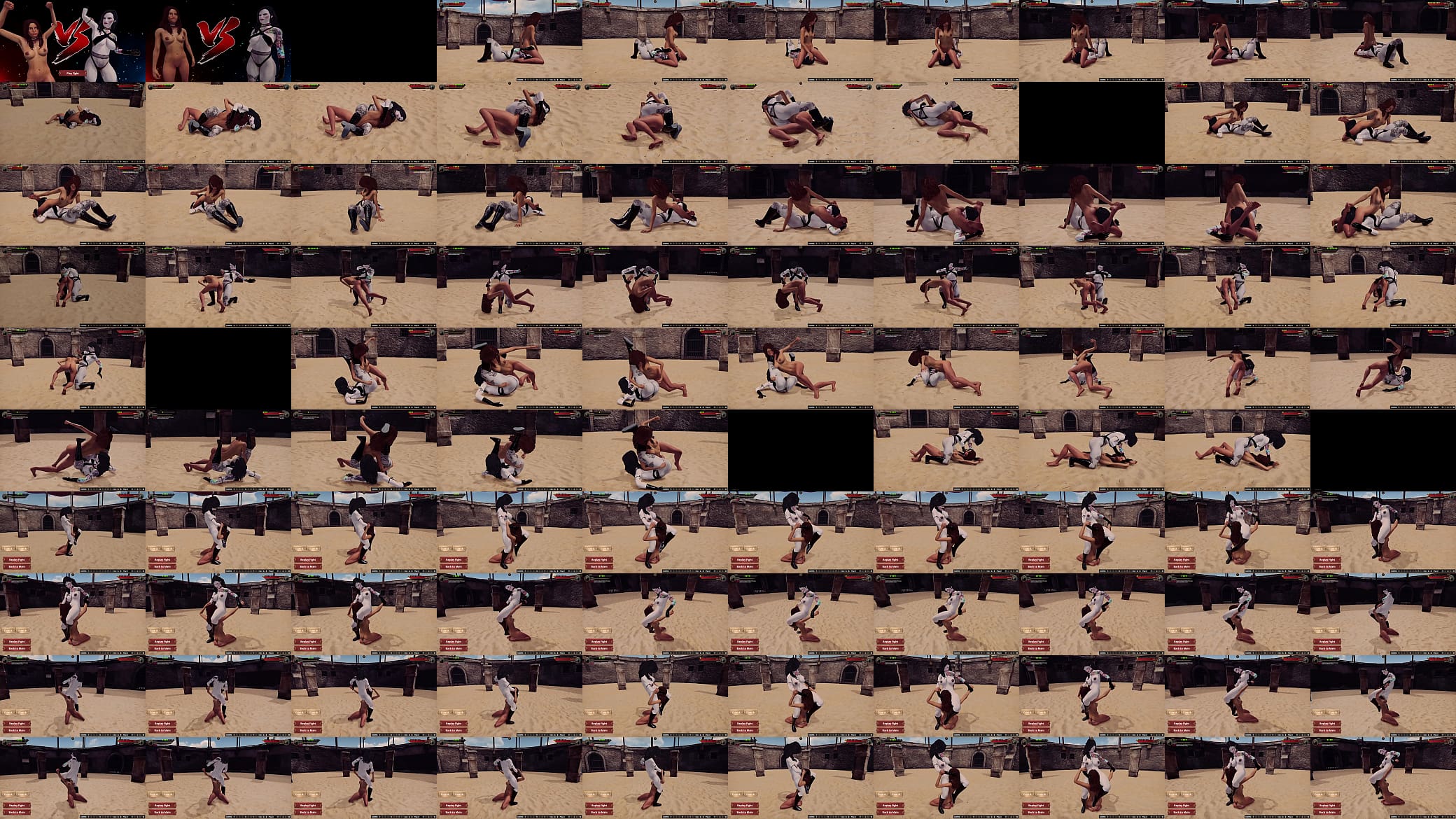 Draka vs Greta (Naked Fighter 3D) 预览图