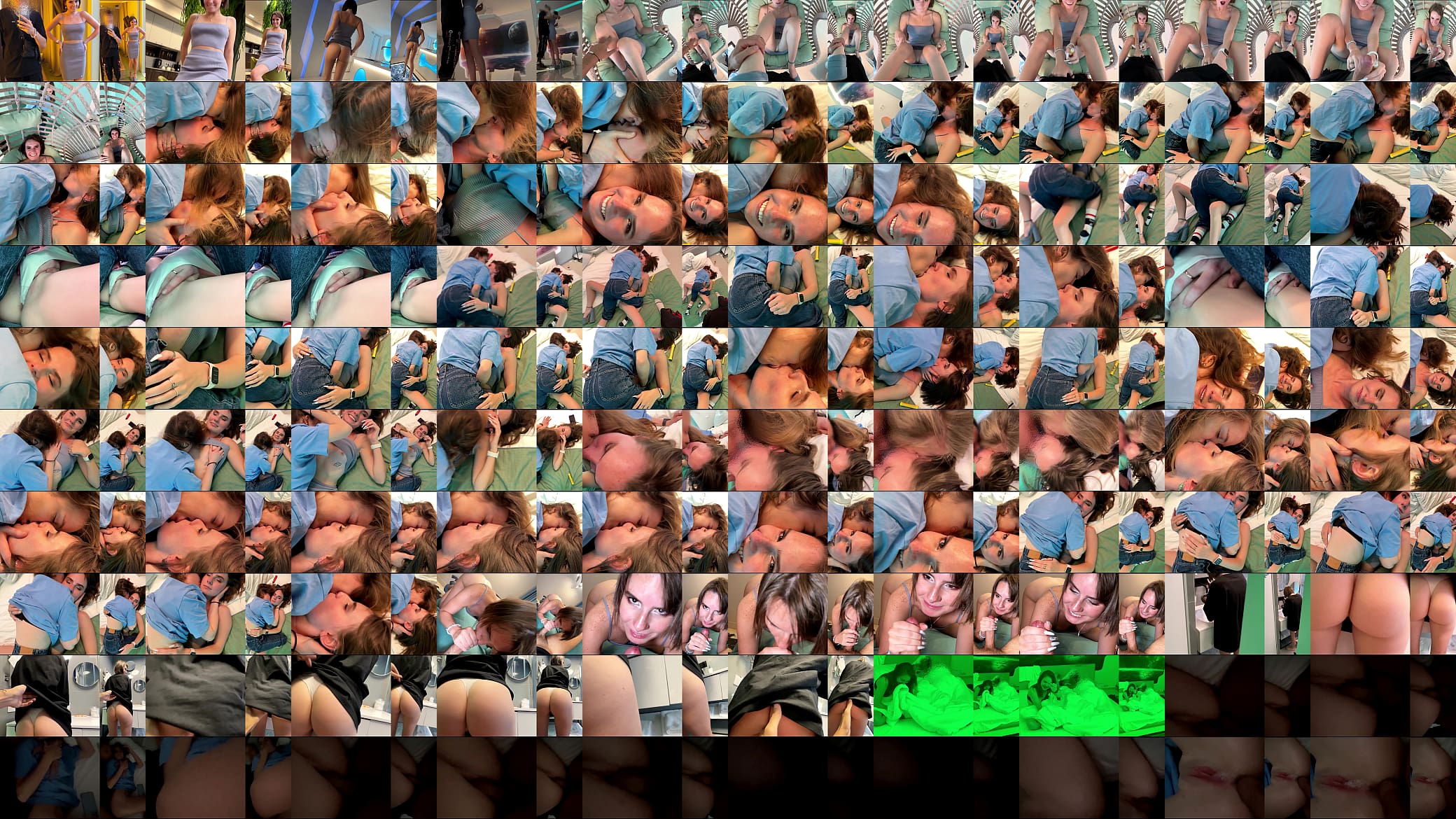 Birthday Surprise: Hot Kisses, Pussy Masturbation, Blowjob, and Internal Cumshot 预览图