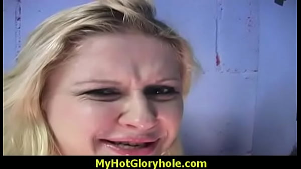 Gloryhole blowjob interracial amateur 8