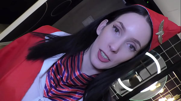 Air Hostess Jasmine Jayne Creampied