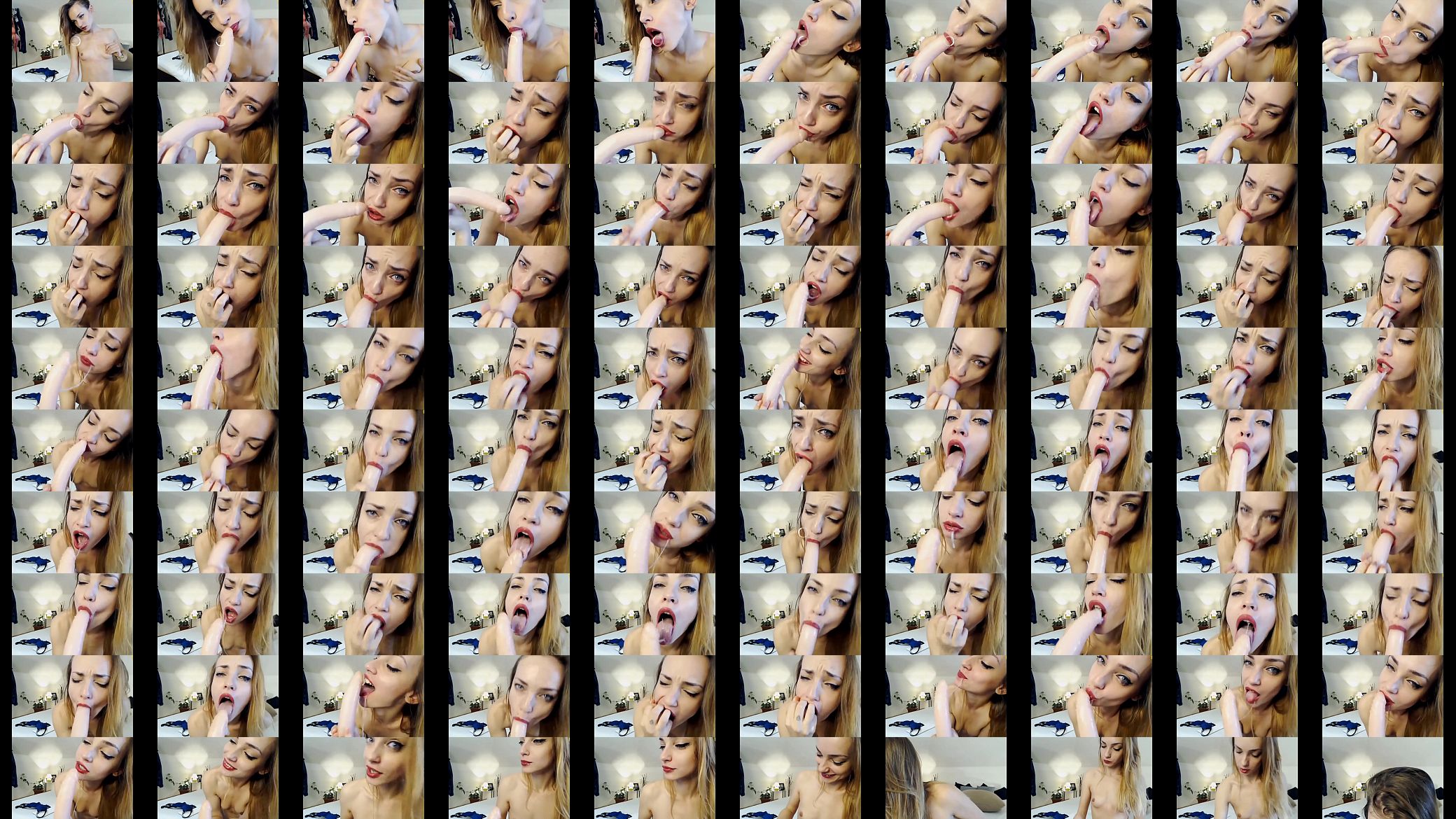 petite skinny deepthroat gagging romanian slut sandra ruby  analcams.com 预览图