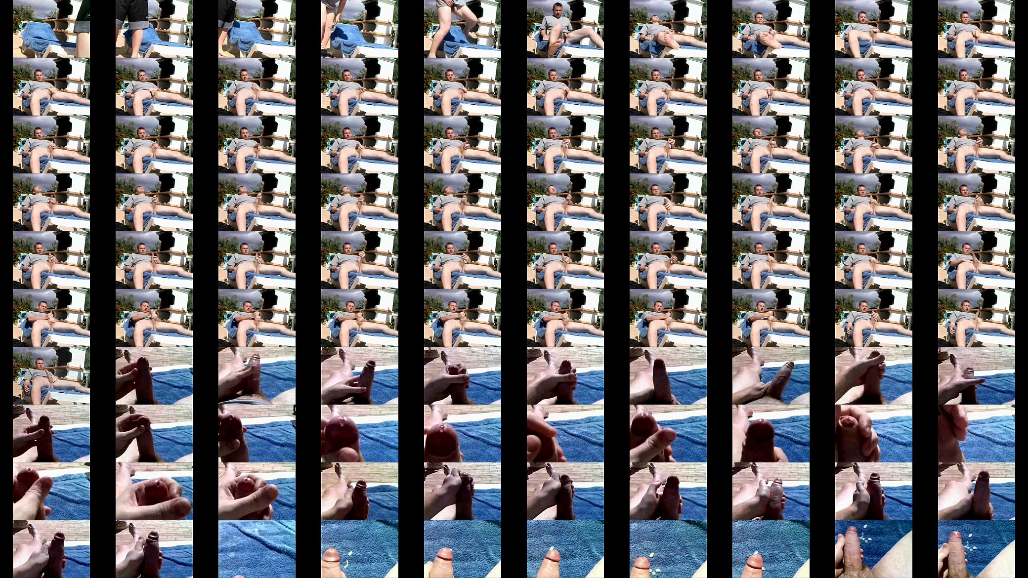 Cum on a sunlounger 预览图