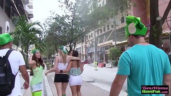 Teen banged at wild party