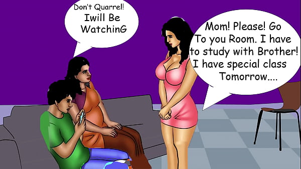 Step-Brother Helps Step-sister's Study Comic