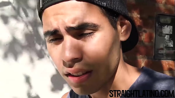 Download Video - Bareback banged Latino gets picked up and squirted with jizz