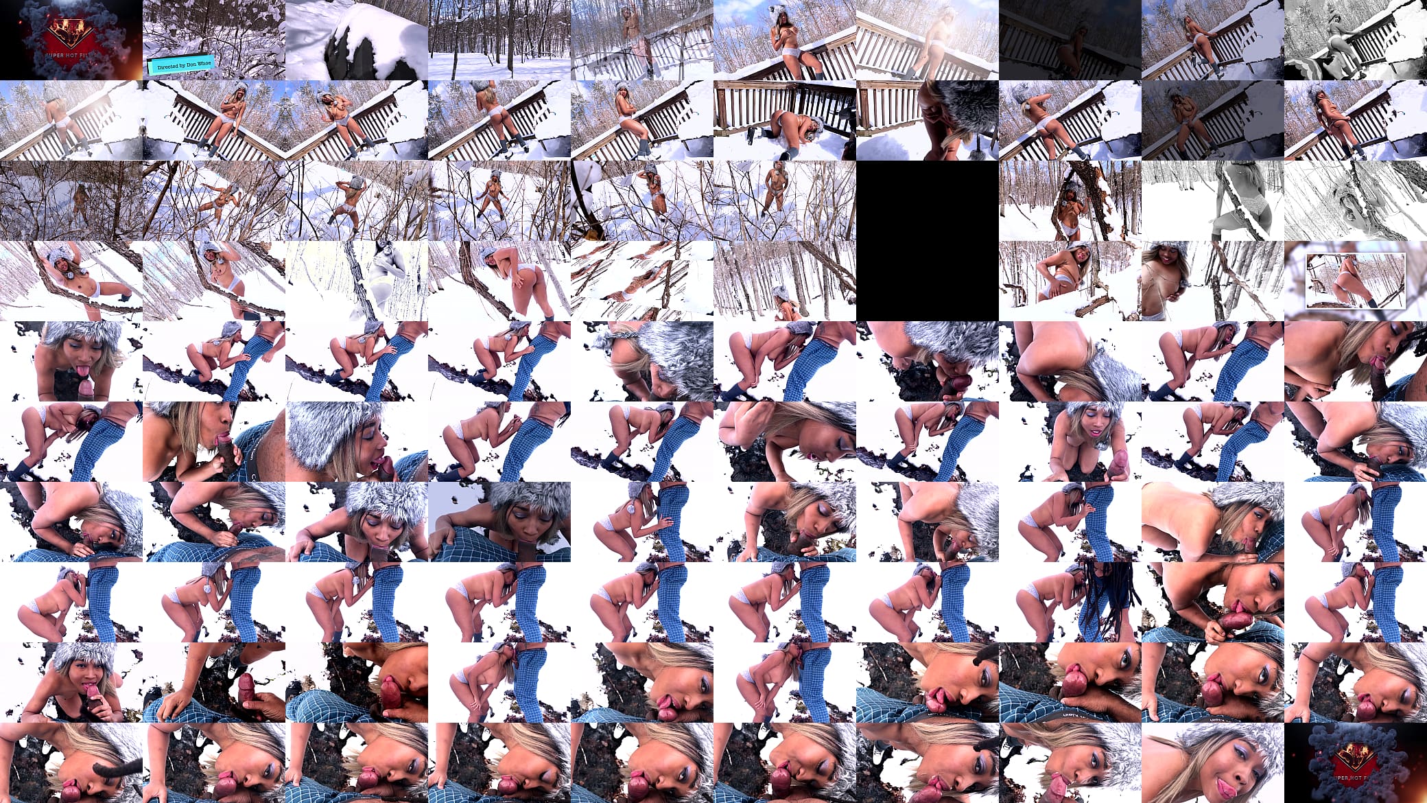 4K- Nina Rivera and Don Whoe have a great time in the Snow 预览图