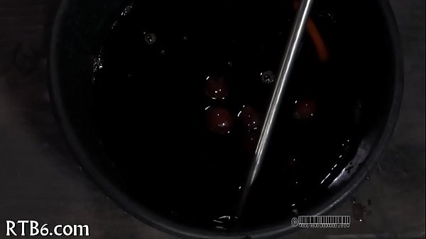 Stormy caning for lusty honey