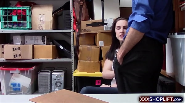 Cutie shoplifter chick caught and punish fucked