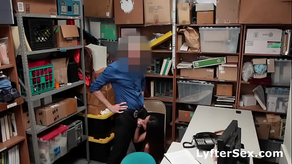 Skinny Asian Shoplifter Strip Searched and Fucked