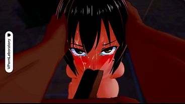 Nya sent Mick to heaven with that delicious blowjob