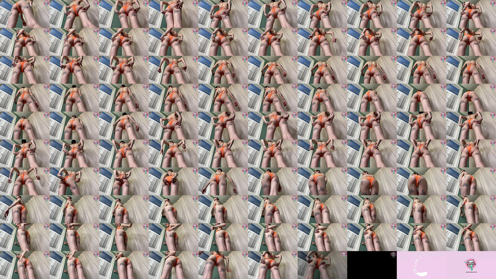 Slow motion booty wiggle 预览图