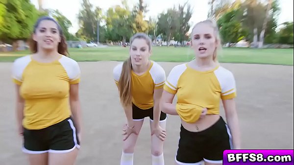 Download Video - Sexy athletes take turns bouncing on their coaches prick until he blows a goey load&excl;