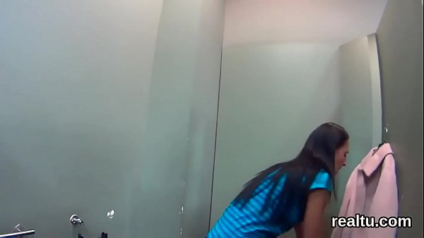 Enchanting czech chick gets tempted in the mall and nailed in pov