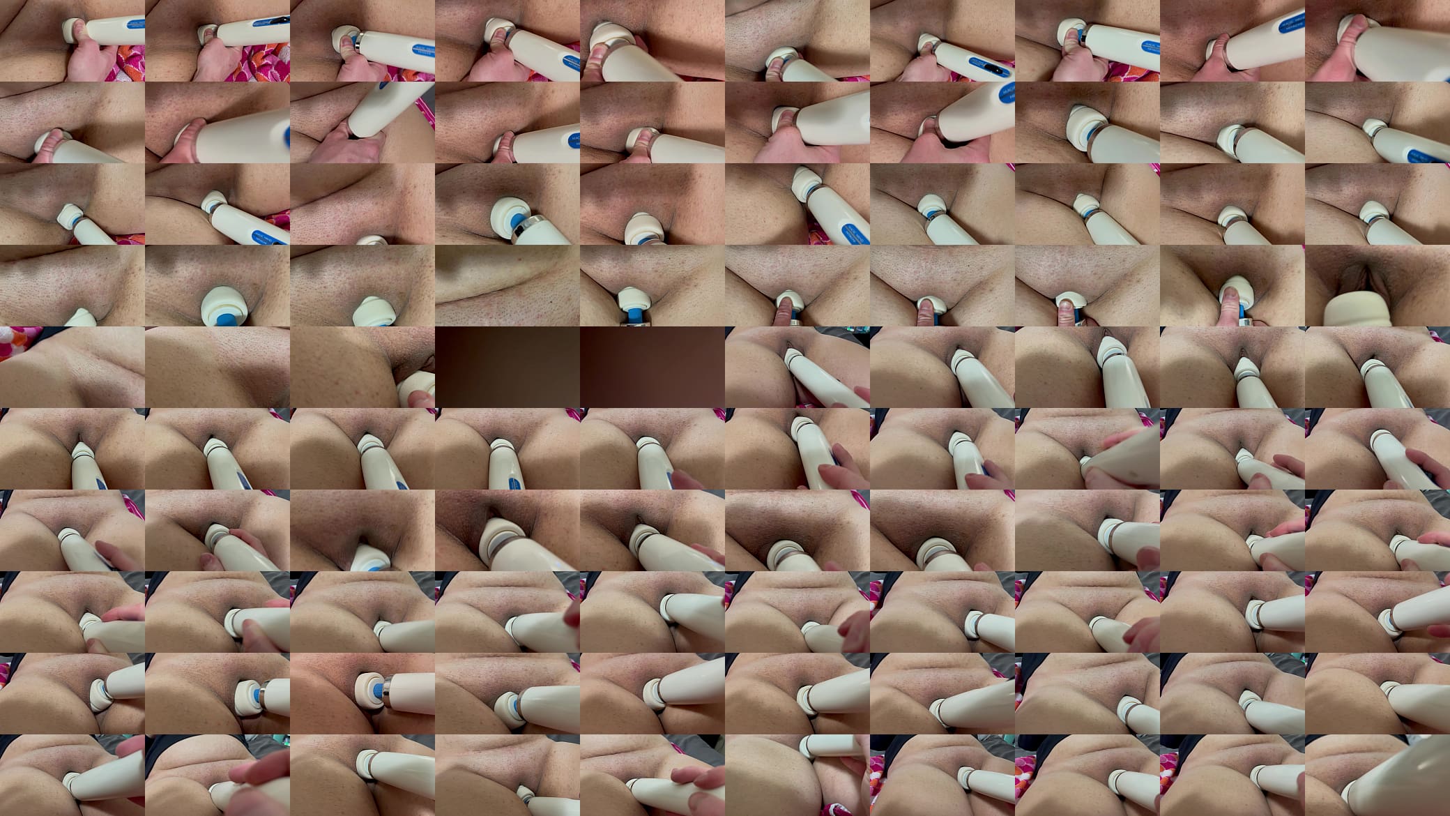 Husband absolutely destroys me with a magic wand on my pussy.. but I LOVE it. 预览图