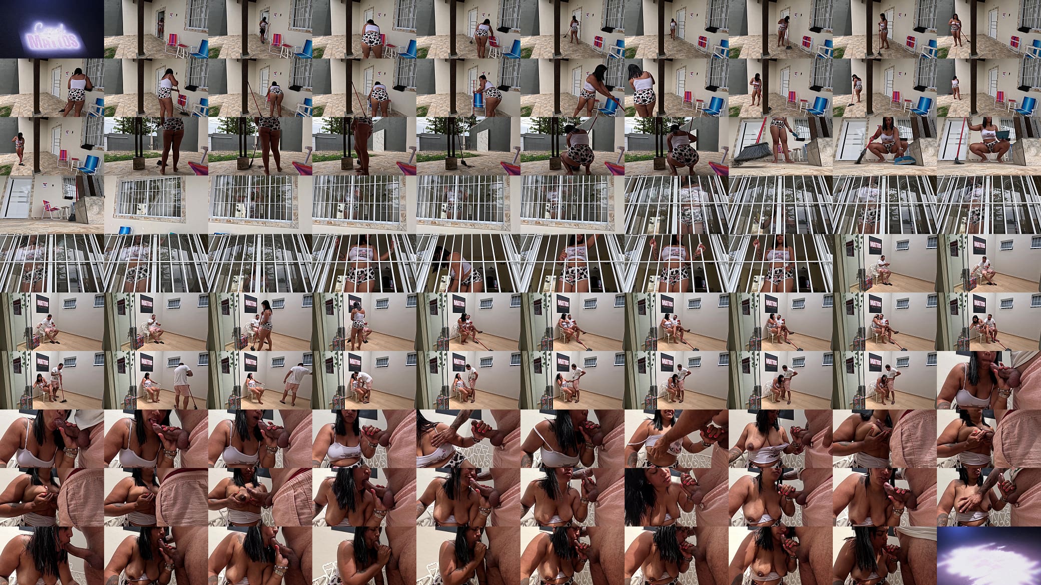 Foi limpar a casa de roupa apertadinha ganhou leite na boquinha 预览图