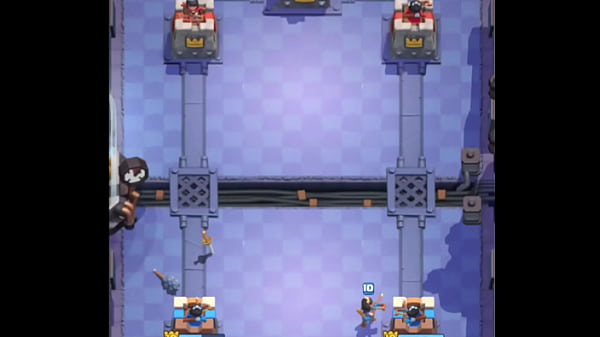 Usuário de deck no skill aprendendo lição do usuário de log bait