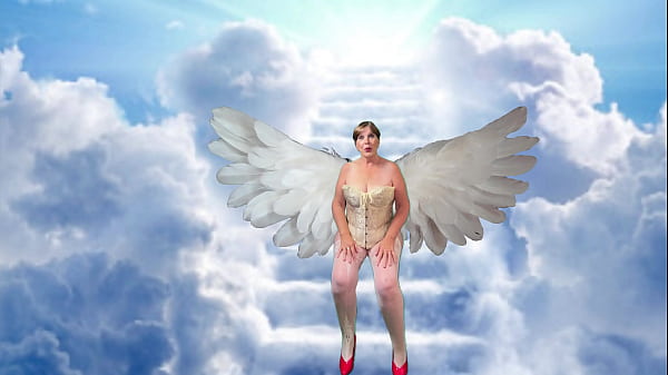 Angelic Granny's Heavenly Vibrator Fuck & Orgasm