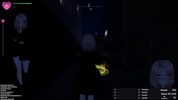 She got lost in a big city and started flashing her naked body at passersby.