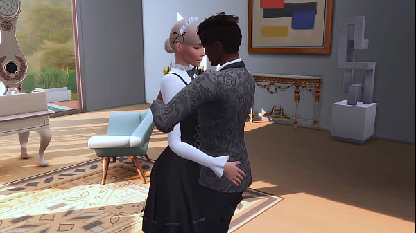 SEXY MAID WAS INTERVIEWED FOR HARD ANAL SEX BY THE BBC (SIMS 4   HENTAI   SFM)
