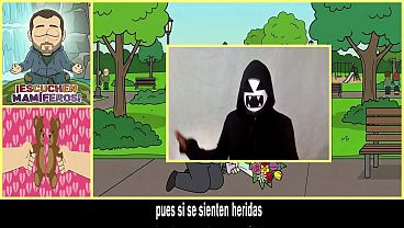 Una frase de reflexión antes de la Manuela, No lo ignoren Mamiferos, Mira o vete a la verdura