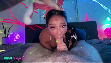 Curvy Anais Amor Arrives Dressed As Rave Bunny And Owns The Night!
