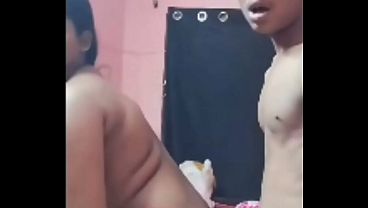 Indian Young couple enjoying