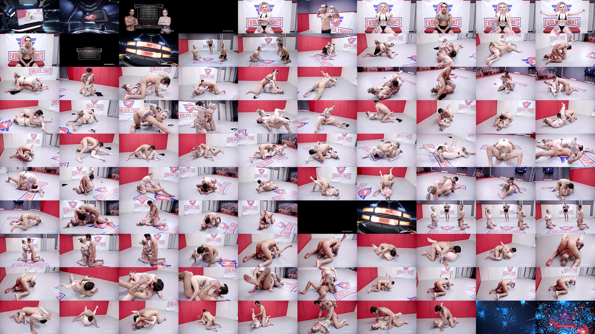 Kaiia Eve Sex Wrestling Bently Lane Taking Cock Hardcore Right In The Ring 预览图