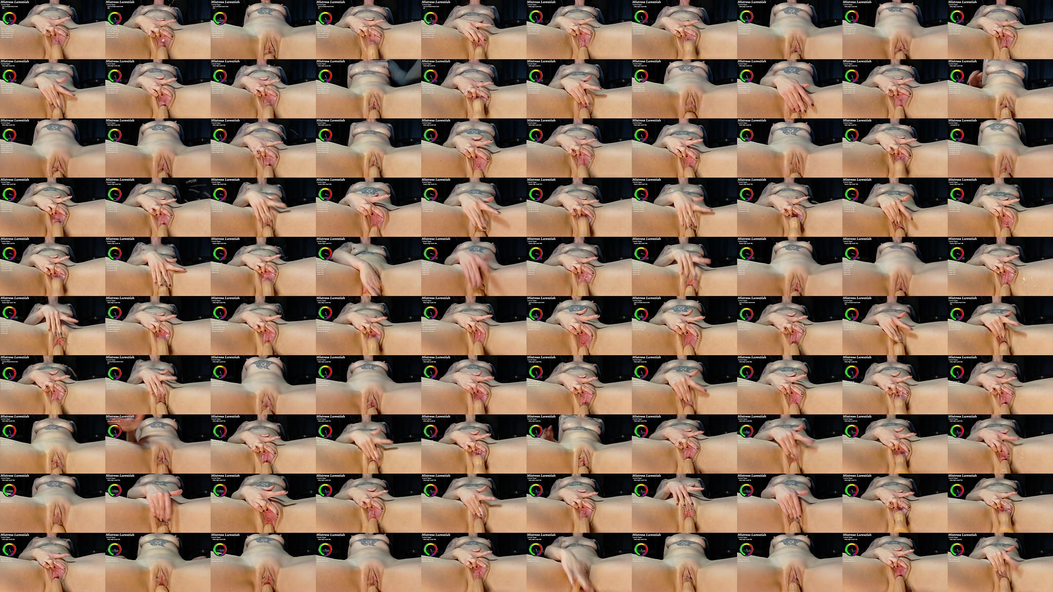 Huge Squirt Compilation with the Best Dirty Talk | Cam Girl | Mistress Larentiah 预览图