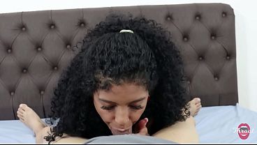 This little slut gives a perfect blowjob and even swallowed all my cum.