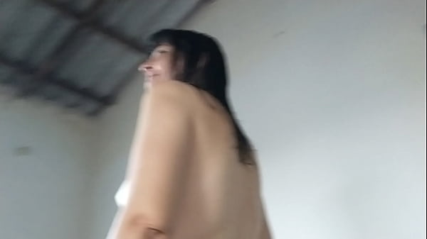 Amateur wife handjob and femdom husband with front door opened