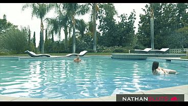 Horny Brunette Heather Hart Seduces Pool boy Johnny Castle