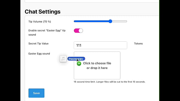 ATTN Models! ? New on Camsoda ? Now you can upload custom tip sounds in your cam room. Just pick a sound ...