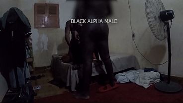 (BACKSTAGE) Ménage (MFM) Ebony Threesome WITH MY NEIGHBOR'S WIFE (Watch full video on SHEER or MEMBERSHIP)