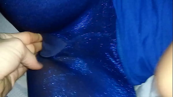 Nylonxtreme - update #45 - Silver Nylon encasement blowjob