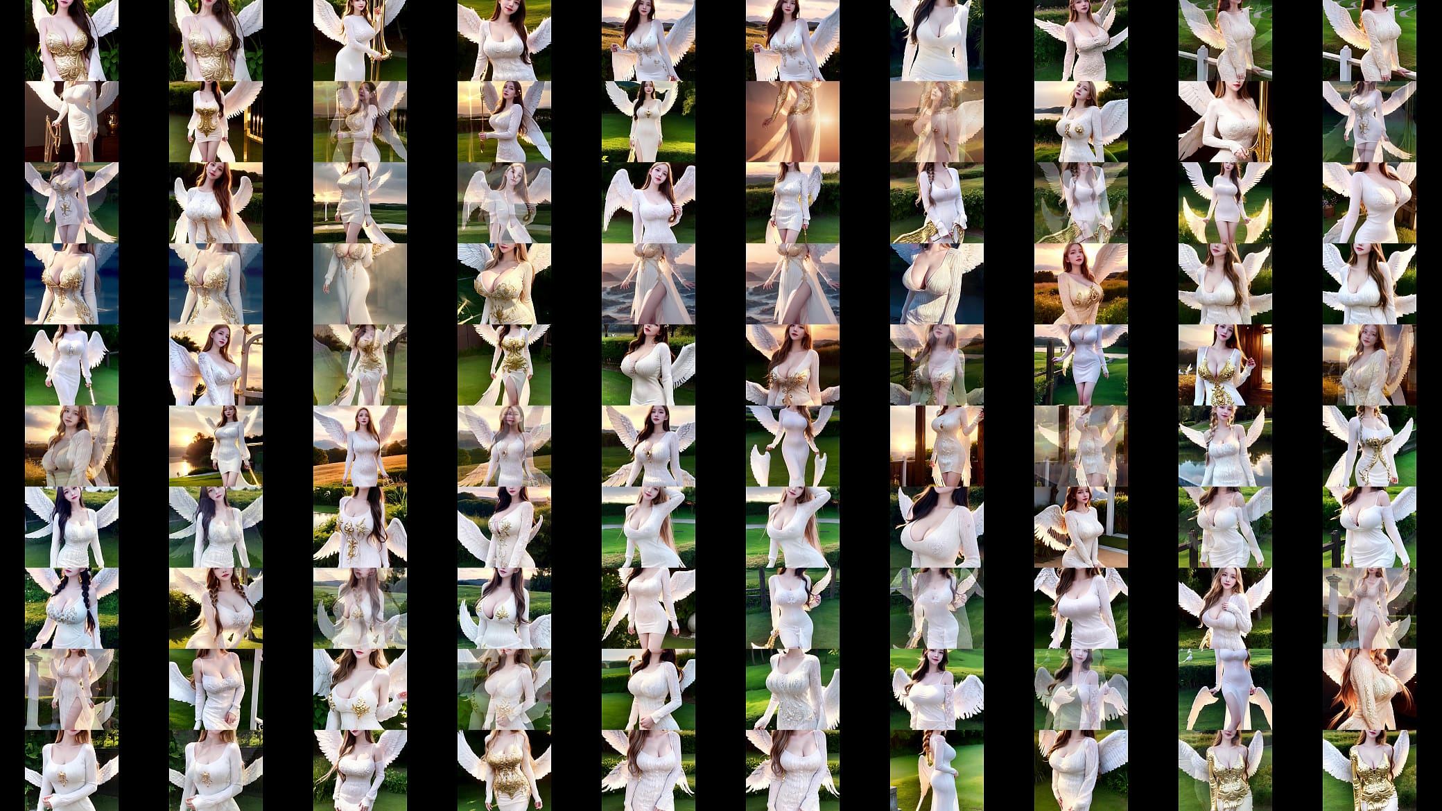 [4K] Angel Girl  / AI ART 预览图