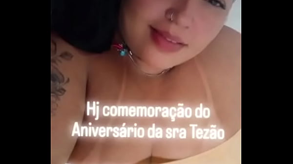 Hj a volta da SRA TEZÃO na interação O aniversário é dela mais quem ganha o presente é vcs Vai ficar de fora dessa ?