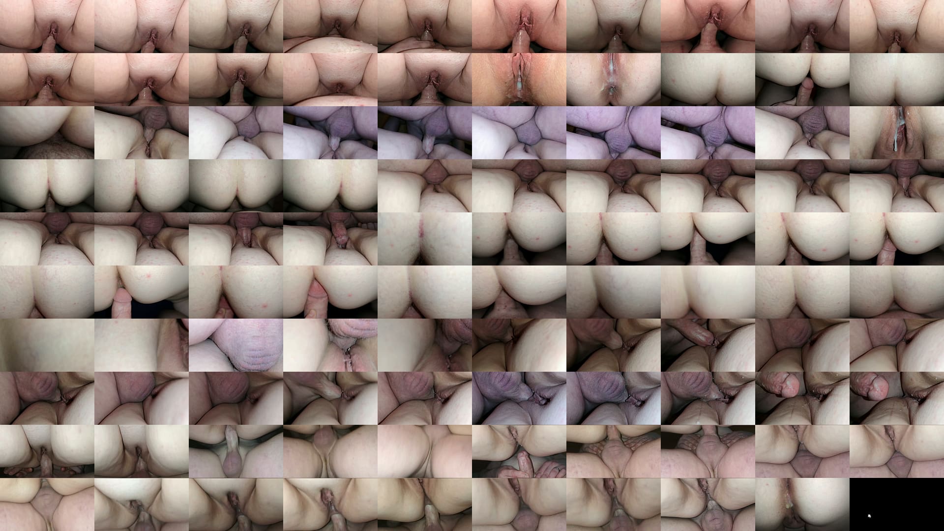 Jayq - Close Up fuck in both holes! Tiny 13cm Penis cum in pussy and anal! 预览图
