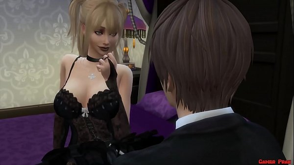 d. Note Porn Light Fucks Misa Beside The Grim Reaper Emo Teen Anime Hentai